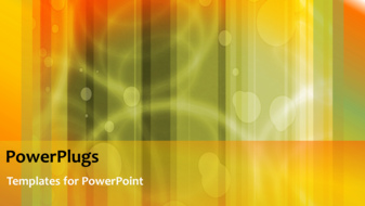 PowerPoint Template - An abstract background